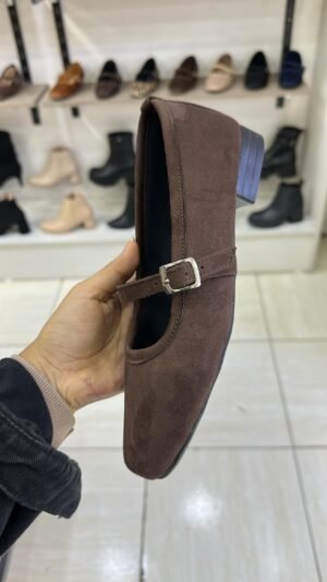 Ballerina Eva Marron Suede - Suede - 37