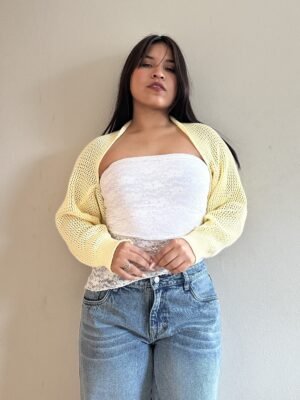 Manguitas Luana  Amarillo Bebé