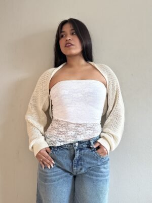 Manguitas Luana Beige Claro