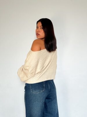 Chompa Off Shoulder Azucena
