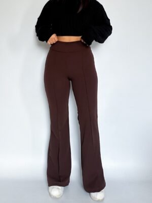 Pantalón Escuba Marrón