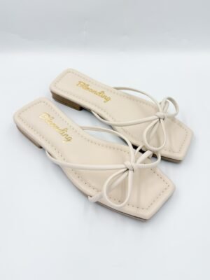 Sandalias Lizzie Hueso