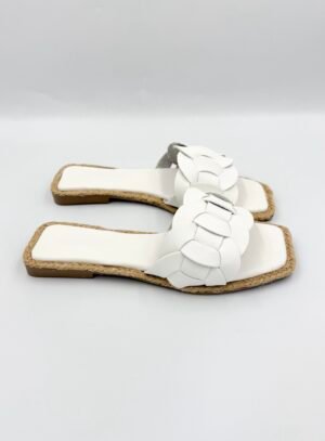 Sandalias April Blanco