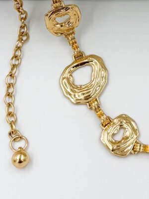 Correa de Cadenas Dorado Aura