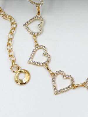 Correa de Cadenas Dorado Love