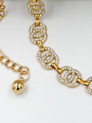 Correa de Cadenas Dorado Lux