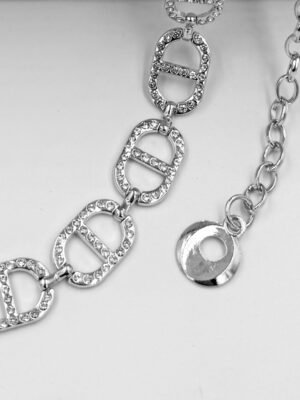 Correa de Cadenas Plateado Lumi