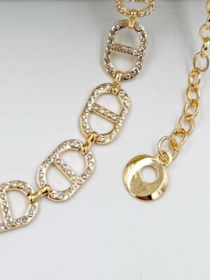 Correa de Cadenas Dorado Lumi