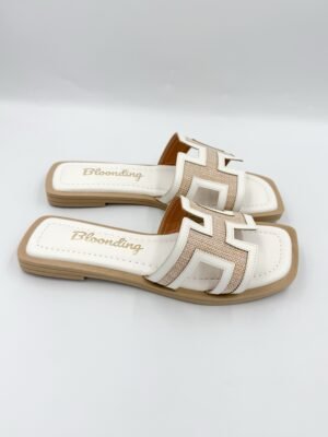 Sandalias Melanie Blanco