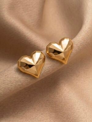 Arete Chunky Amore Dorado