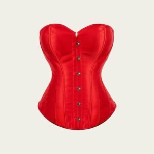 Corset Victoriano Rojo Broche