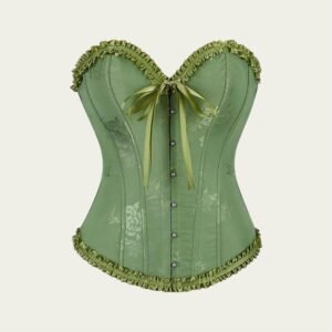 Corset Victoriano Verde Broche