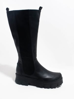 Botas Chelsea Altas Negro