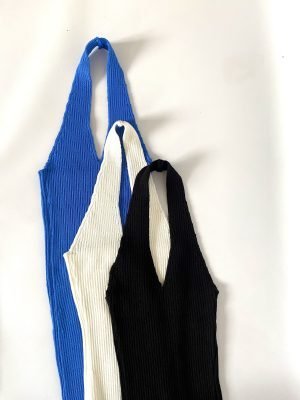 Knit Dress Halter - Perla