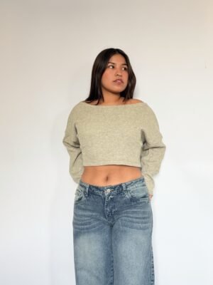 Chompa Crop Wafer Verde