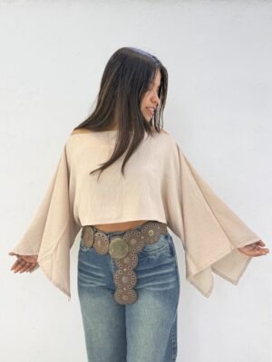 Blusa Bohemia Beige