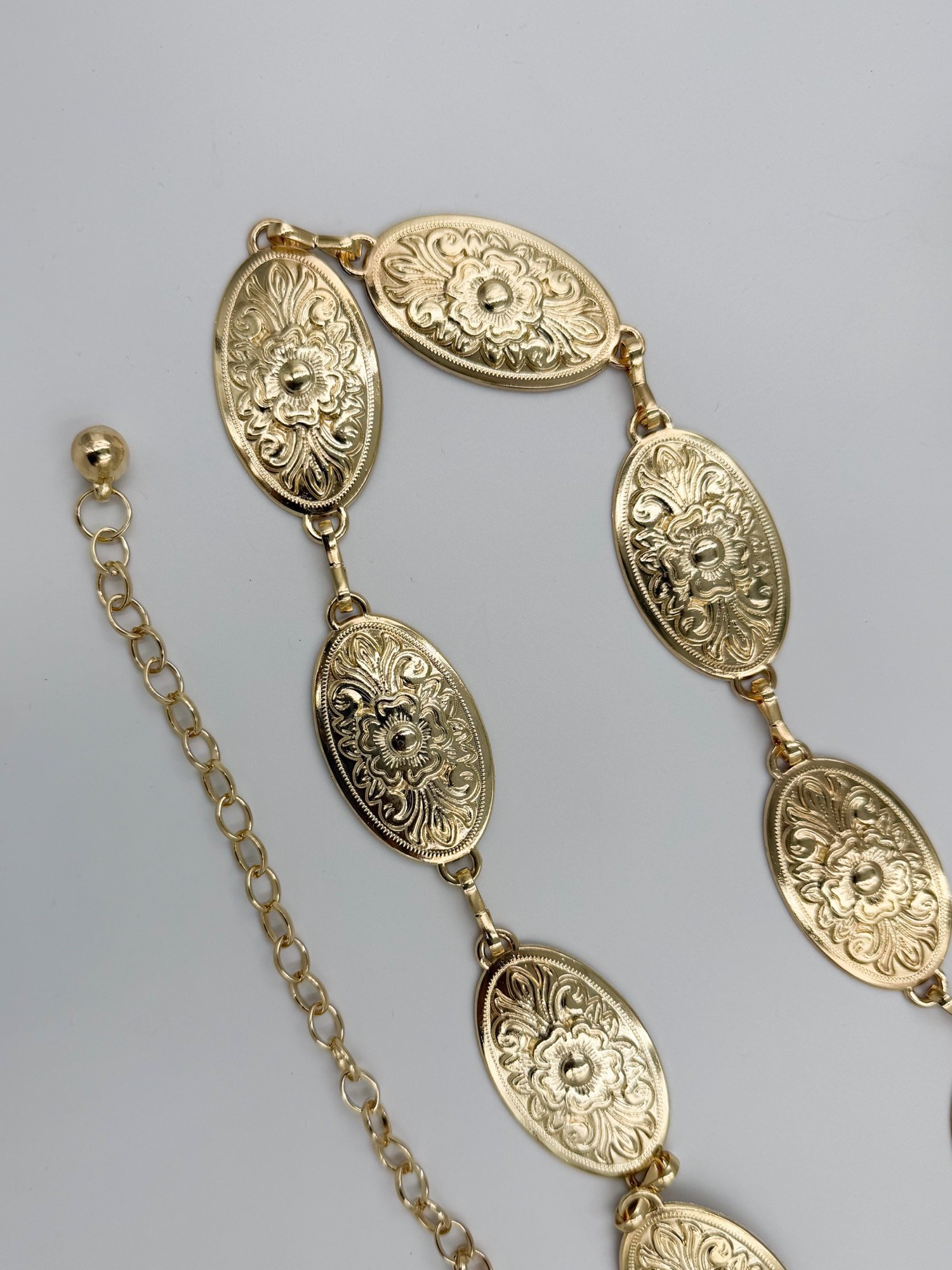 Correa de Cadenas Vintage Dorado